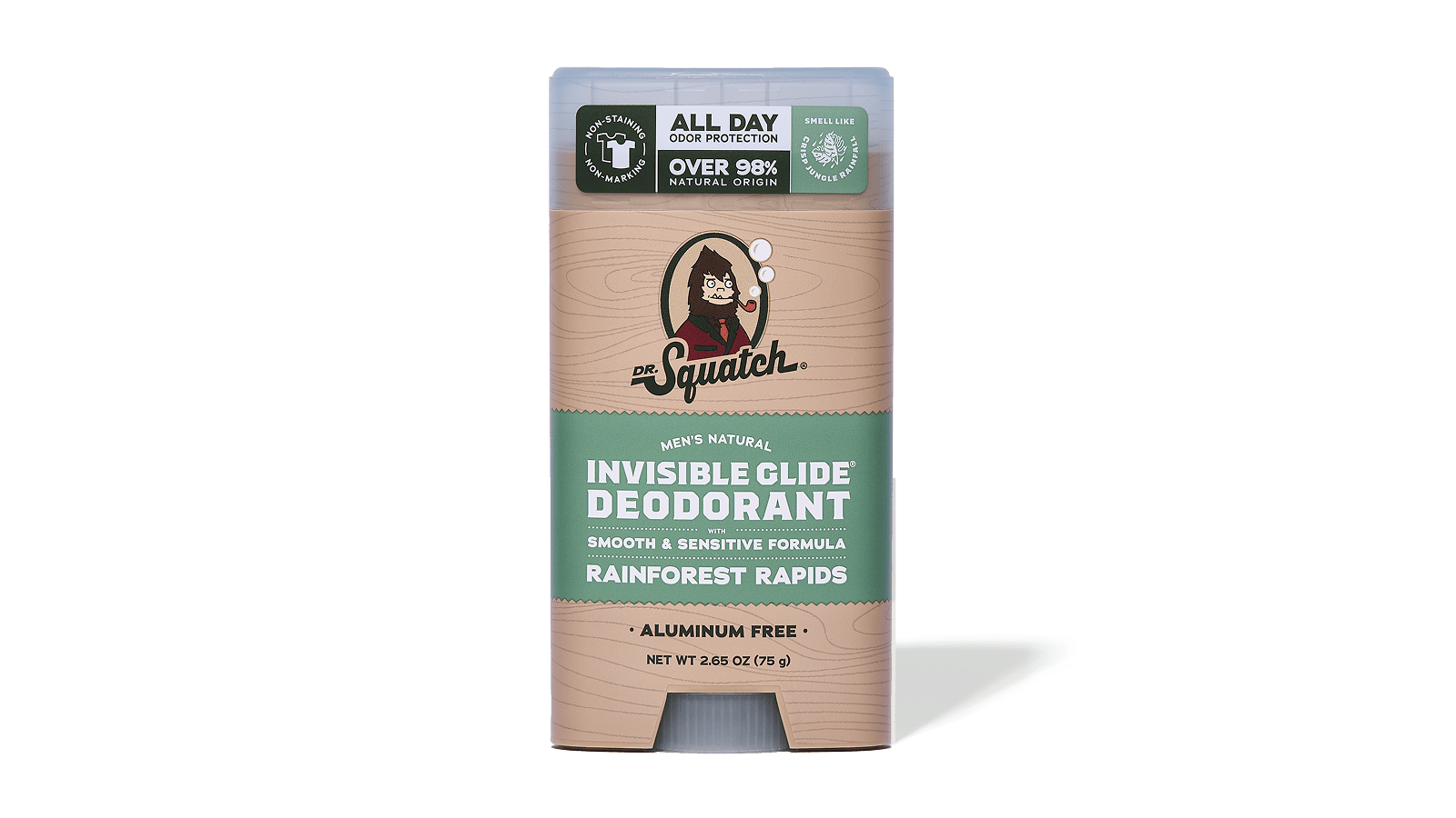 Dr. Squatch Rainforest Rapids Invisible Glide Deodorant — product photo 1 of 5