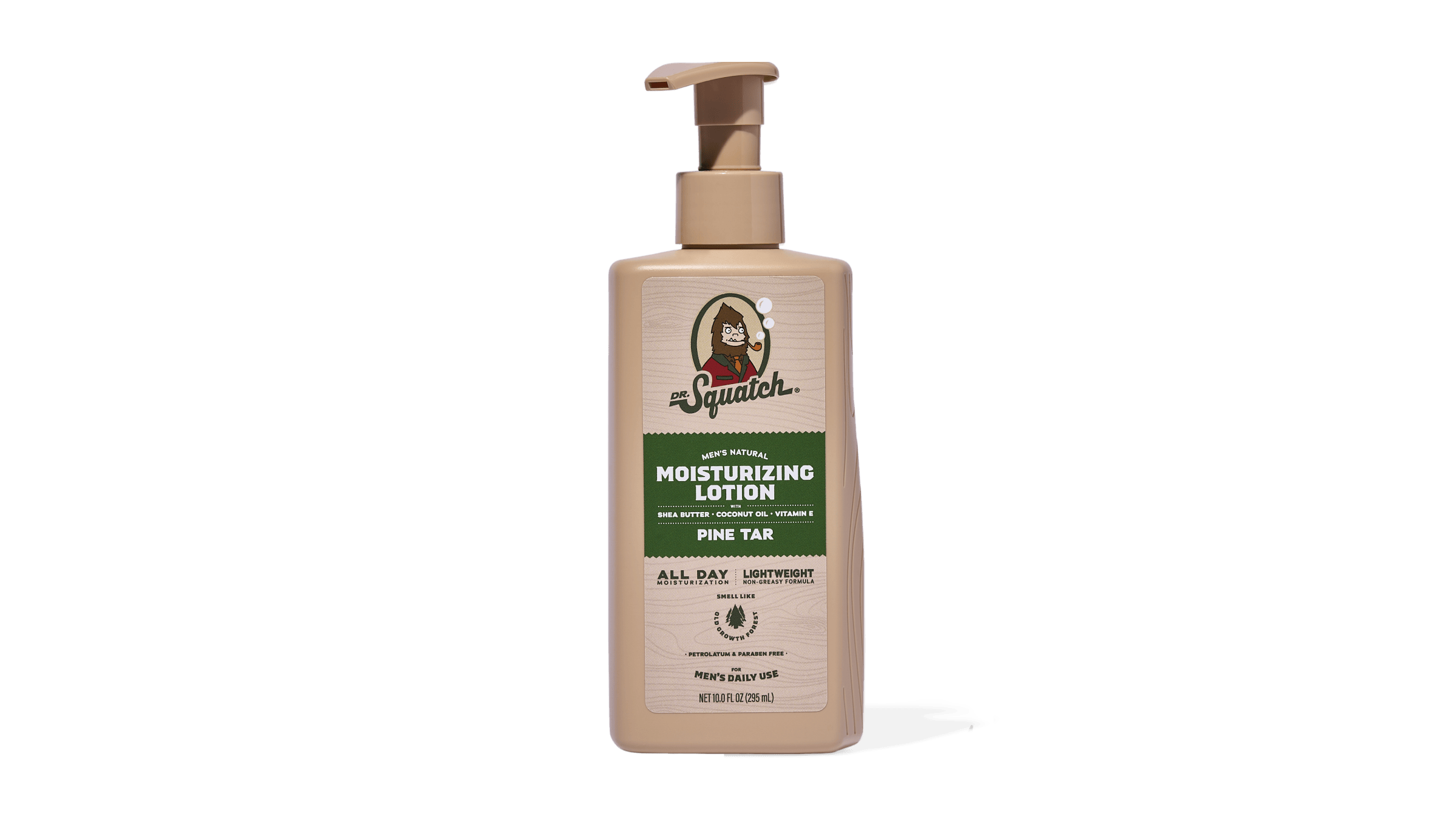 Dr. Squatch Pine Tar Lotion packaging
