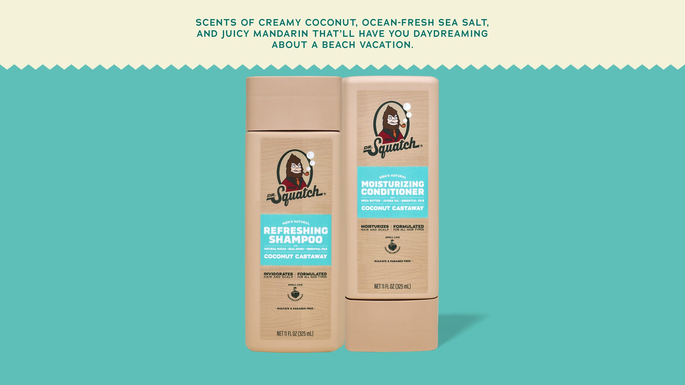 Dr. Squatch brand and ingredient story panel