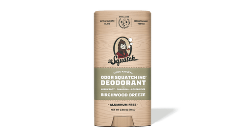 Dr. Squatch Birchwood Breeze Deodorant packaging