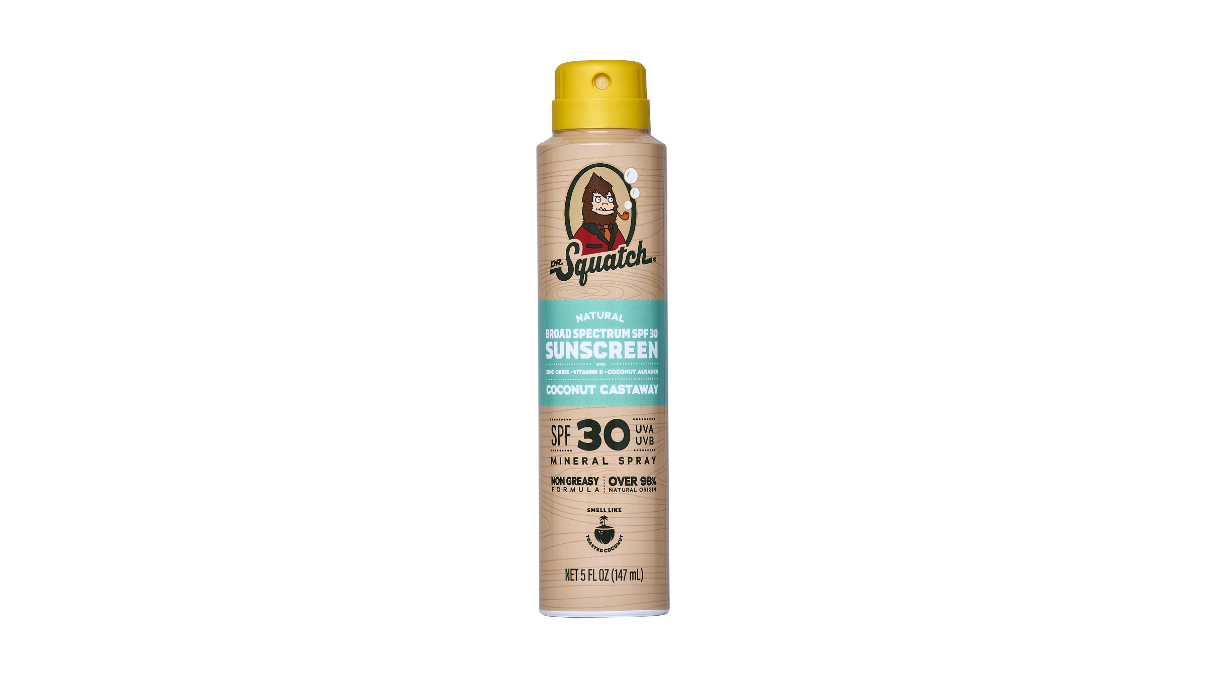Dr. Squatch Coconut Castaway Spray Sunscreen — product photo 1 of 4