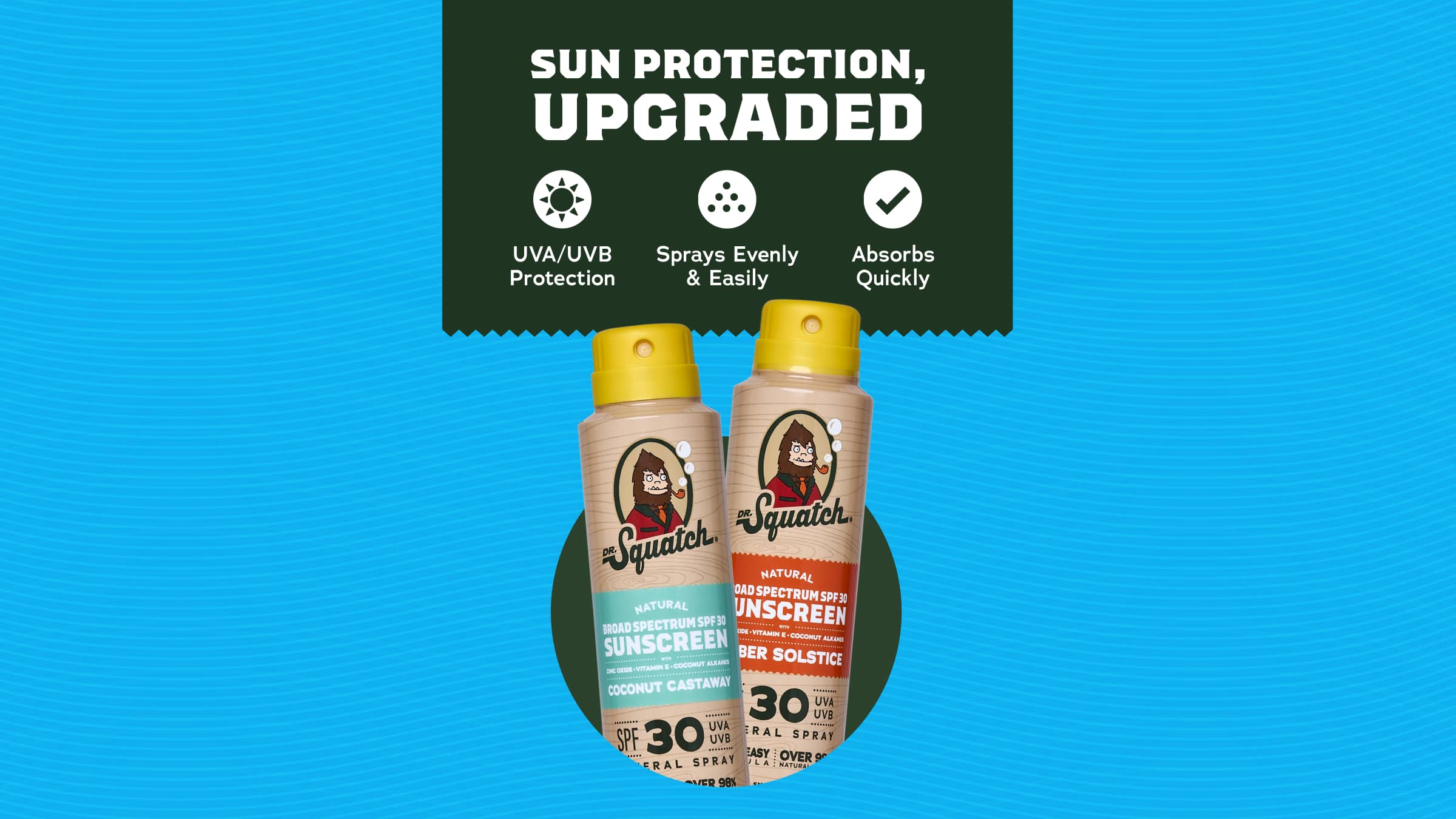 Dr. Squatch Spray Sunscreen 2-Pack gift set — product photo 2 of 3