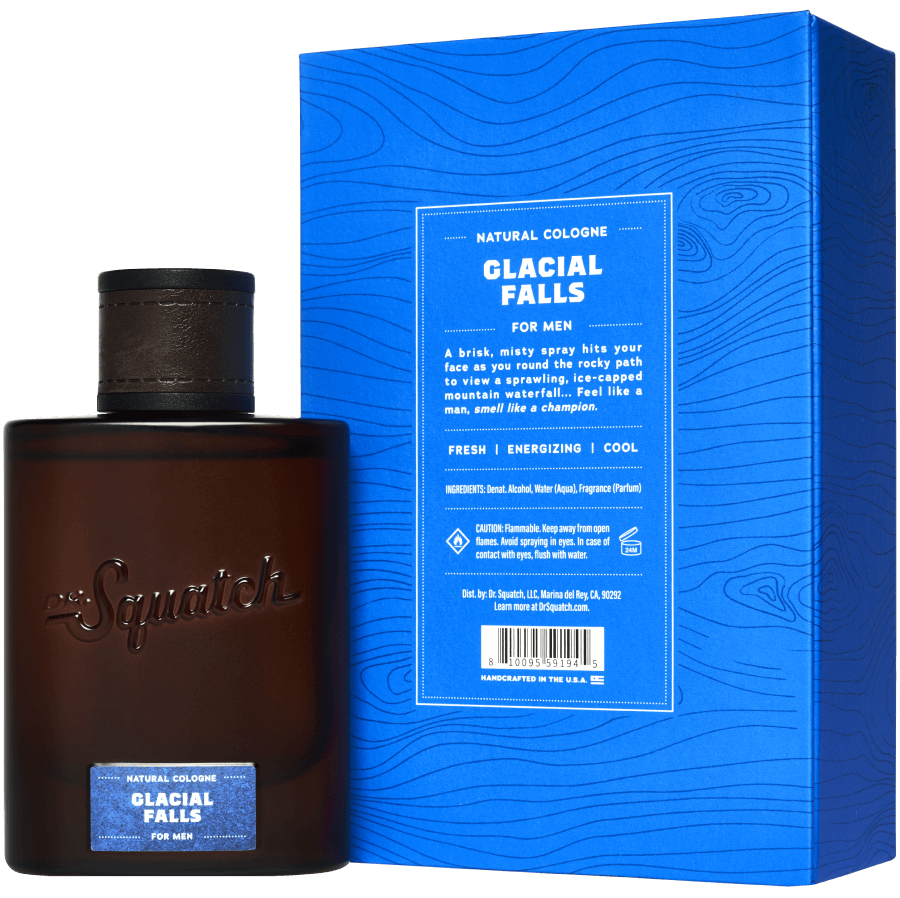 Promotional graphic for Dr. Squatch Fresh Scents Set gift set