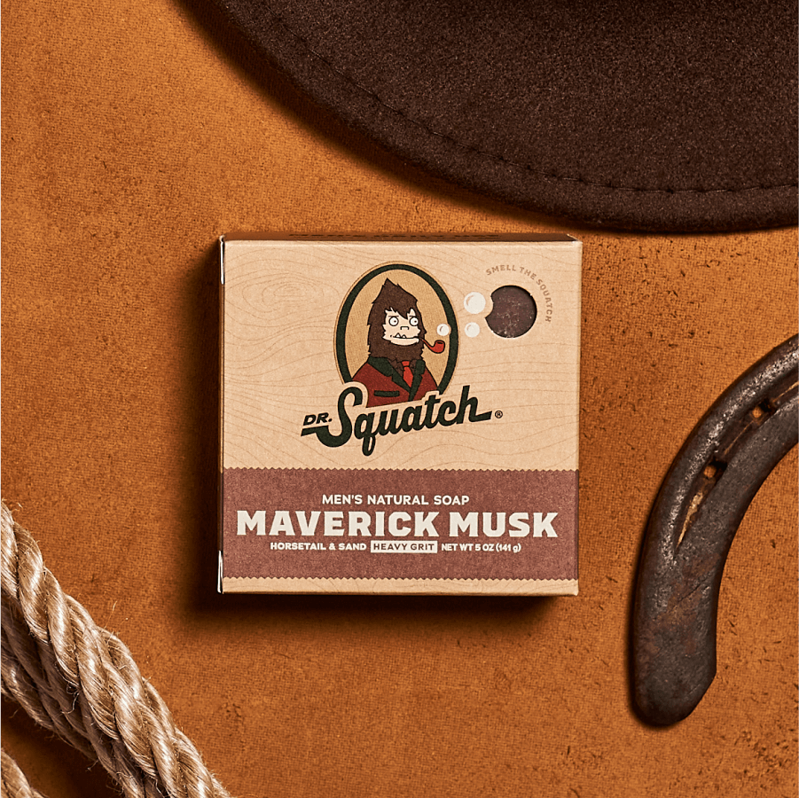 Promotional graphic for Dr. Squatch Ultimate Starter Set gift set