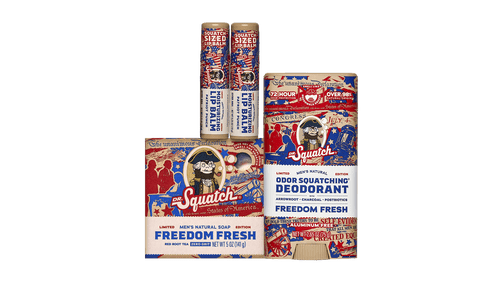 Dr. Squatch Freedom Fresh 250th Collection gift set — product photo 1 of 3