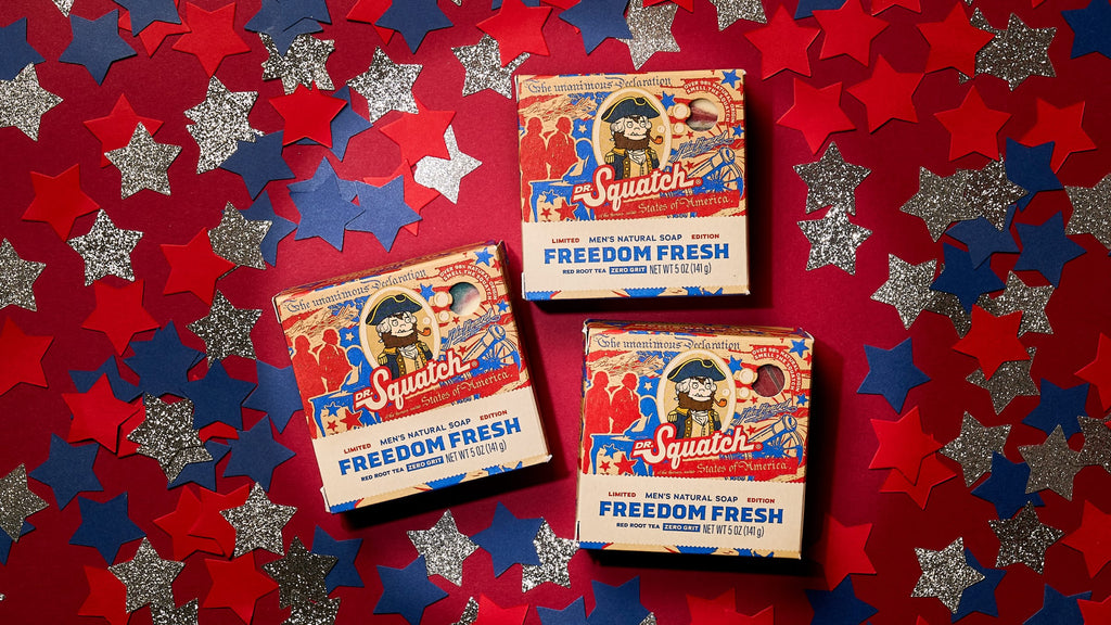 Dr. Squatch Freedom Fresh 3-Pack gift set — product photo 4 of 4