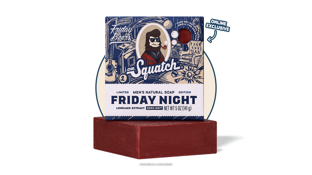Dr. Squatch Friday Night bar soap — product photo 1 of 4