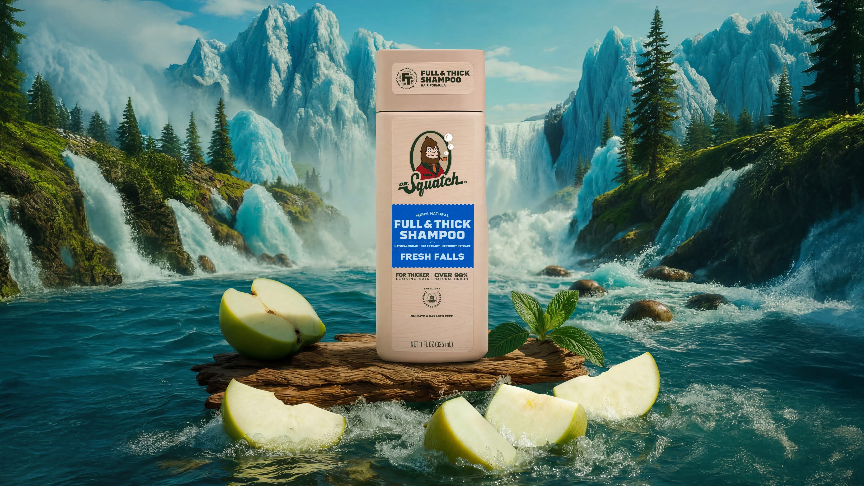 Dr. Squatch Fresh Falls Full & Thick Shampoo — product photo 2 of 6