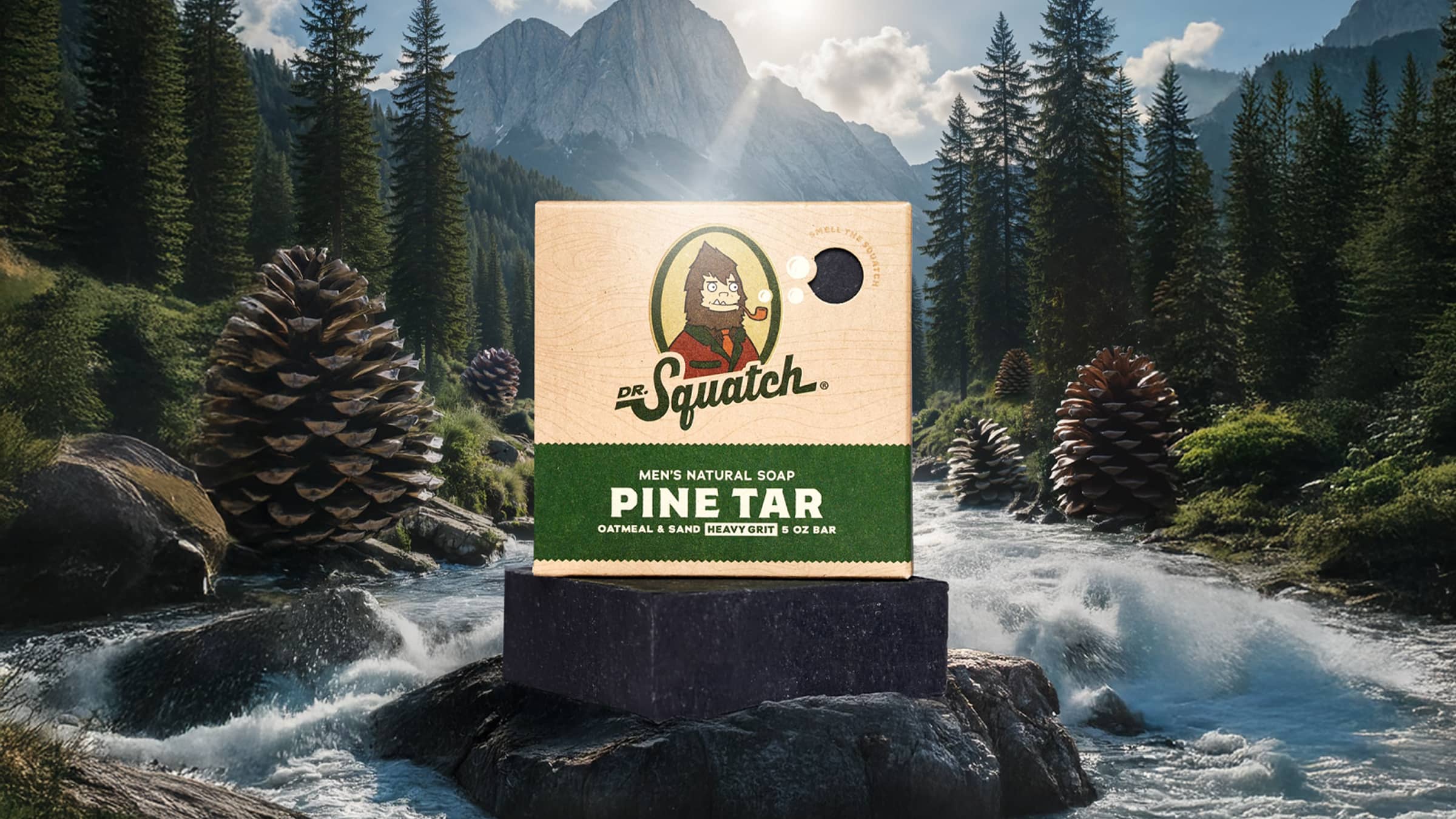 Dr. Squatch Pine Tar bar soap