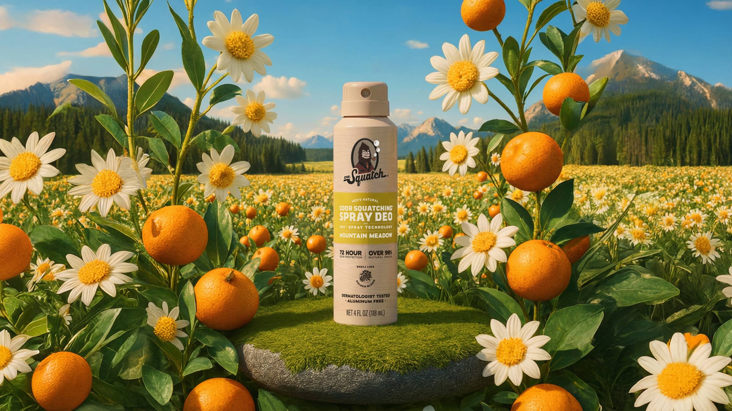 Dr. Squatch Mountain Meadow Spray Deodorant