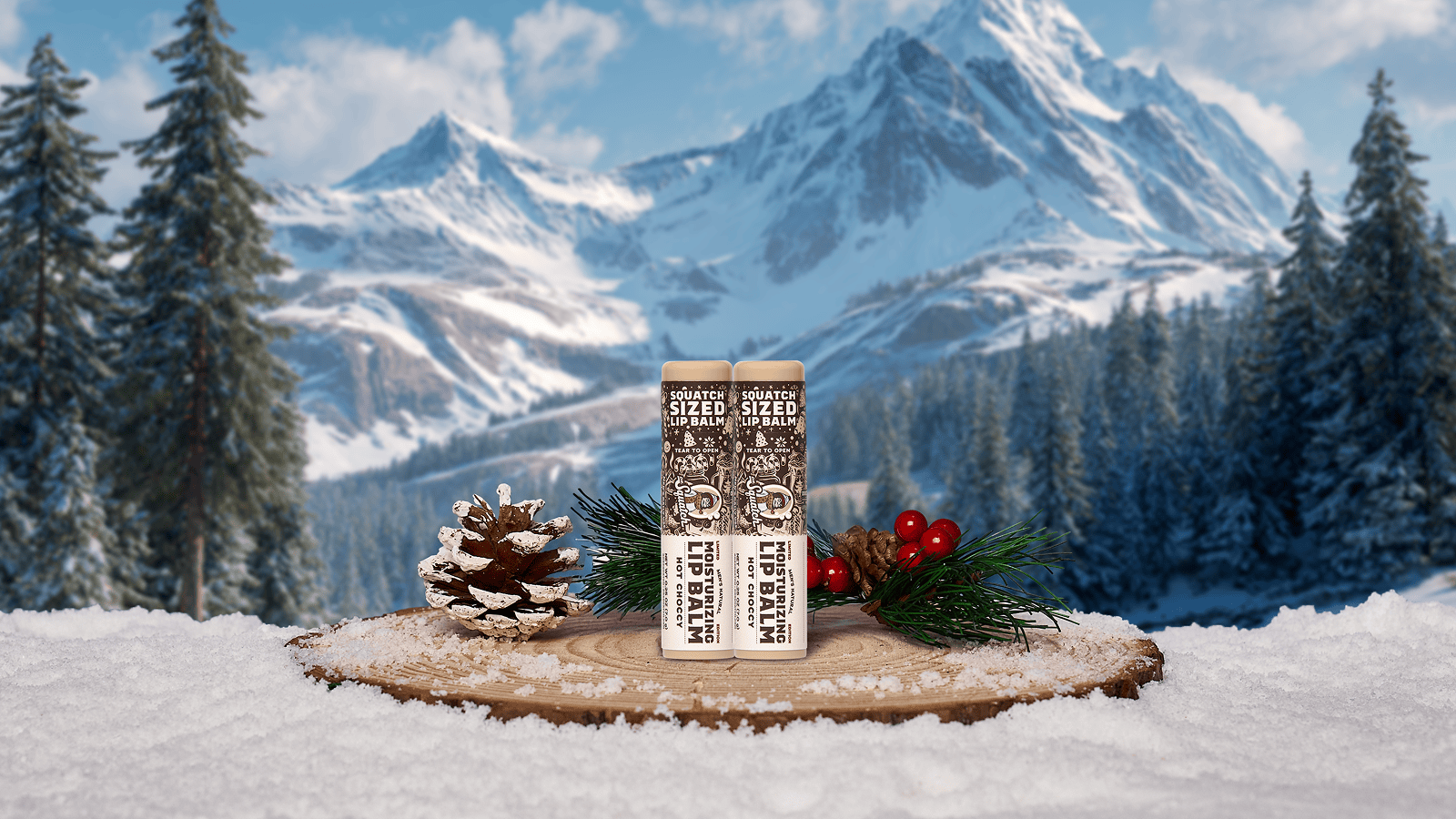 Dr. Squatch Hot Choccy Lip Balm 2-Pack — product photo 4 of 4