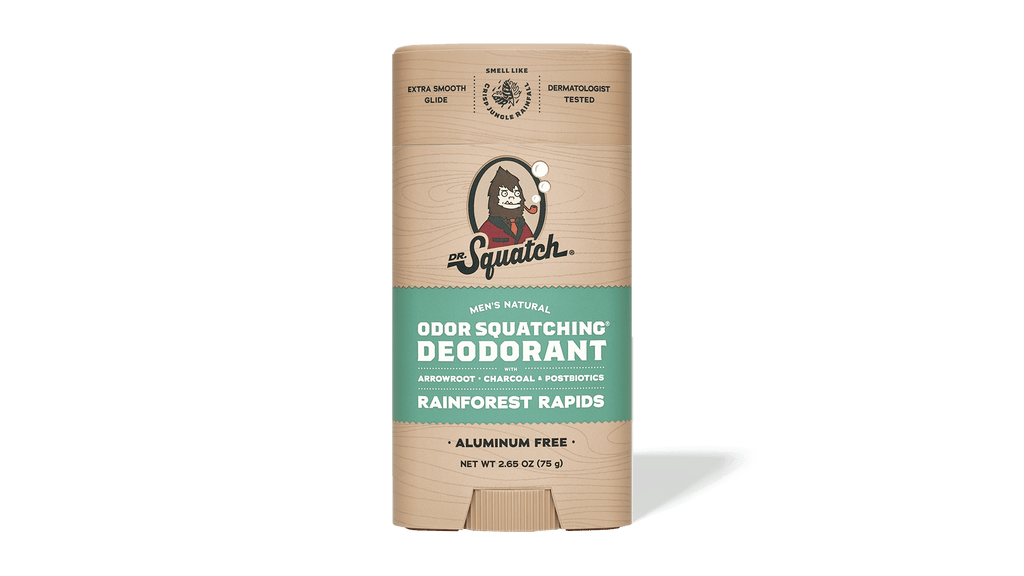 Dr. Squatch Rainforest Rapids Deodorant packaging