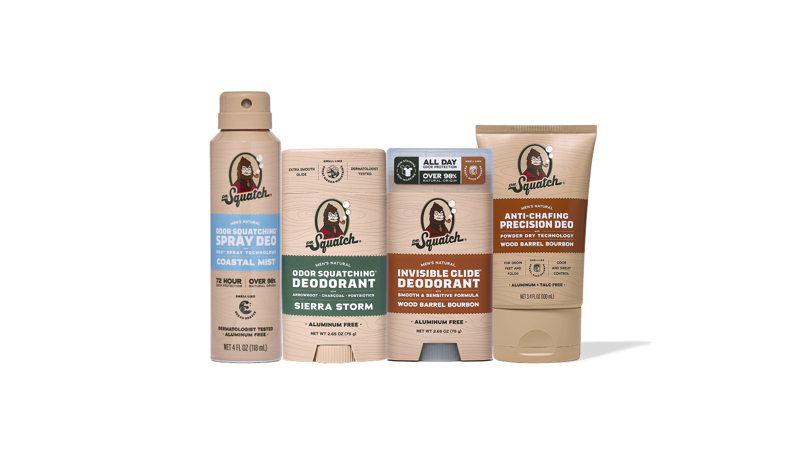Dr. Squatch Deodorant Discovery Set gift set — product photo 1 of 2