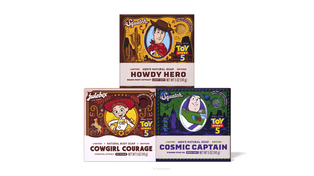 Dr. Squatch Toy Story 5 Trio gift set — product photo 1 of 6