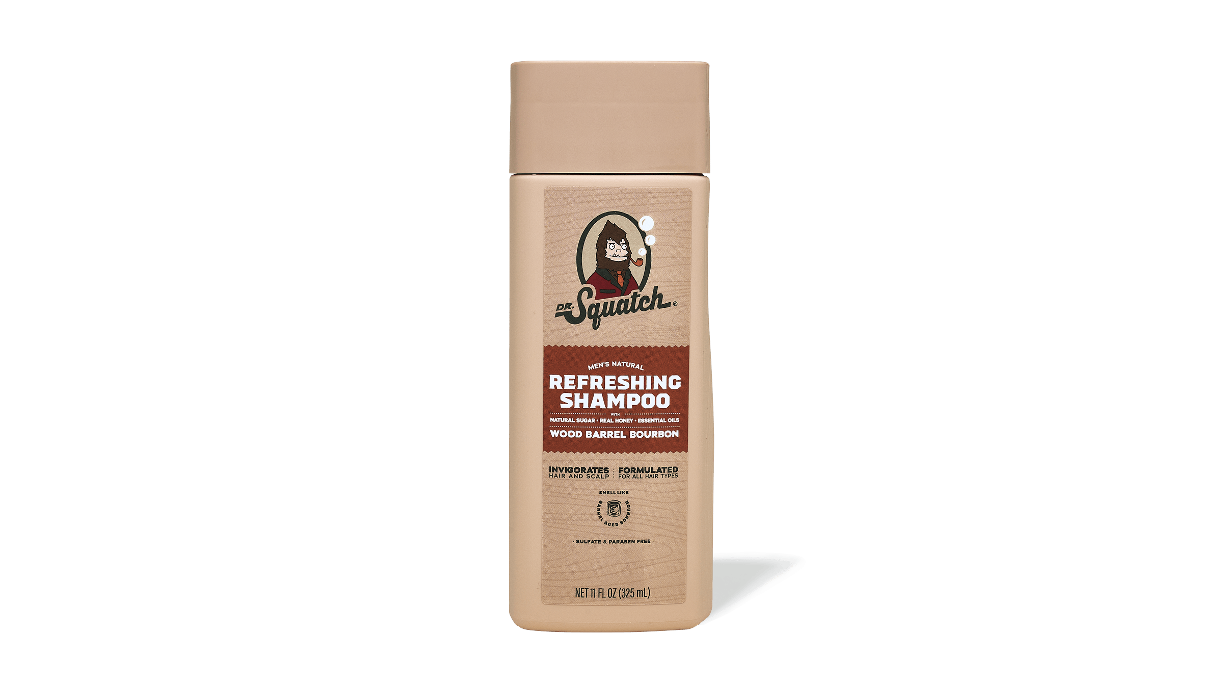 Dr. Squatch Wood Barrel Bourbon Shampoo — product photo 1 of 7