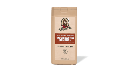 Dr. Squatch 14 oz Wood Barrel Bourbon Body Wash — product photo 1 of 5