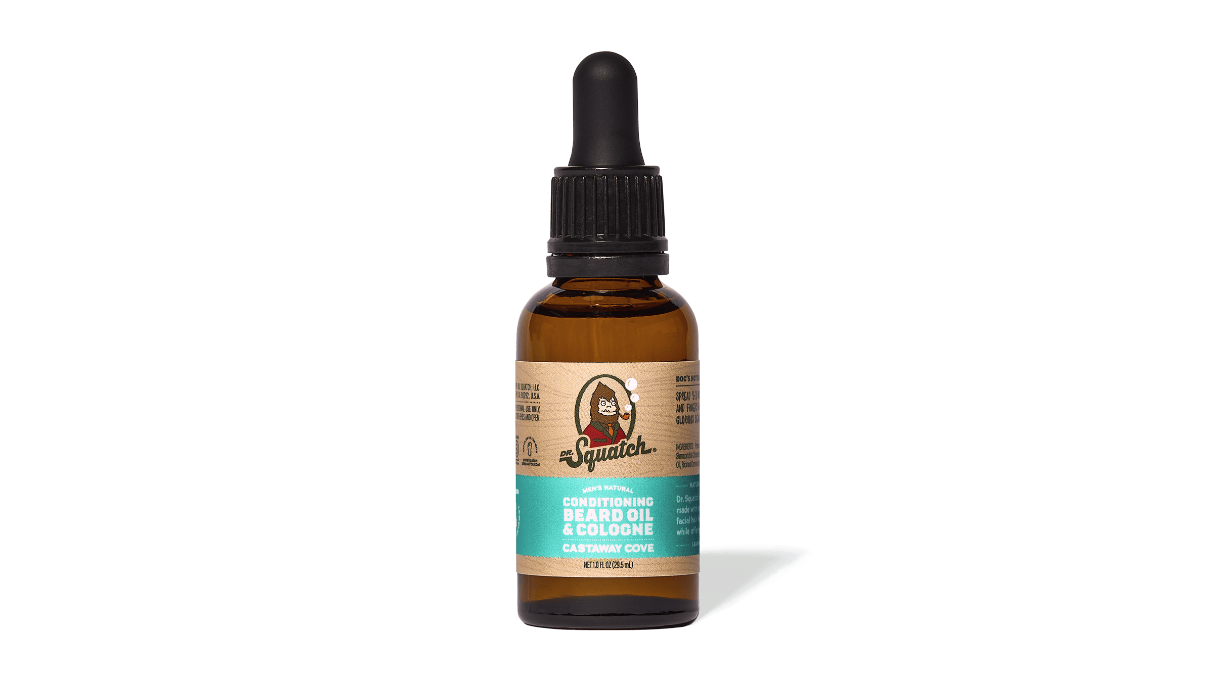 Dr. Squatch Castaway Cove Beard Oil & Cologne — product photo 1 of 7