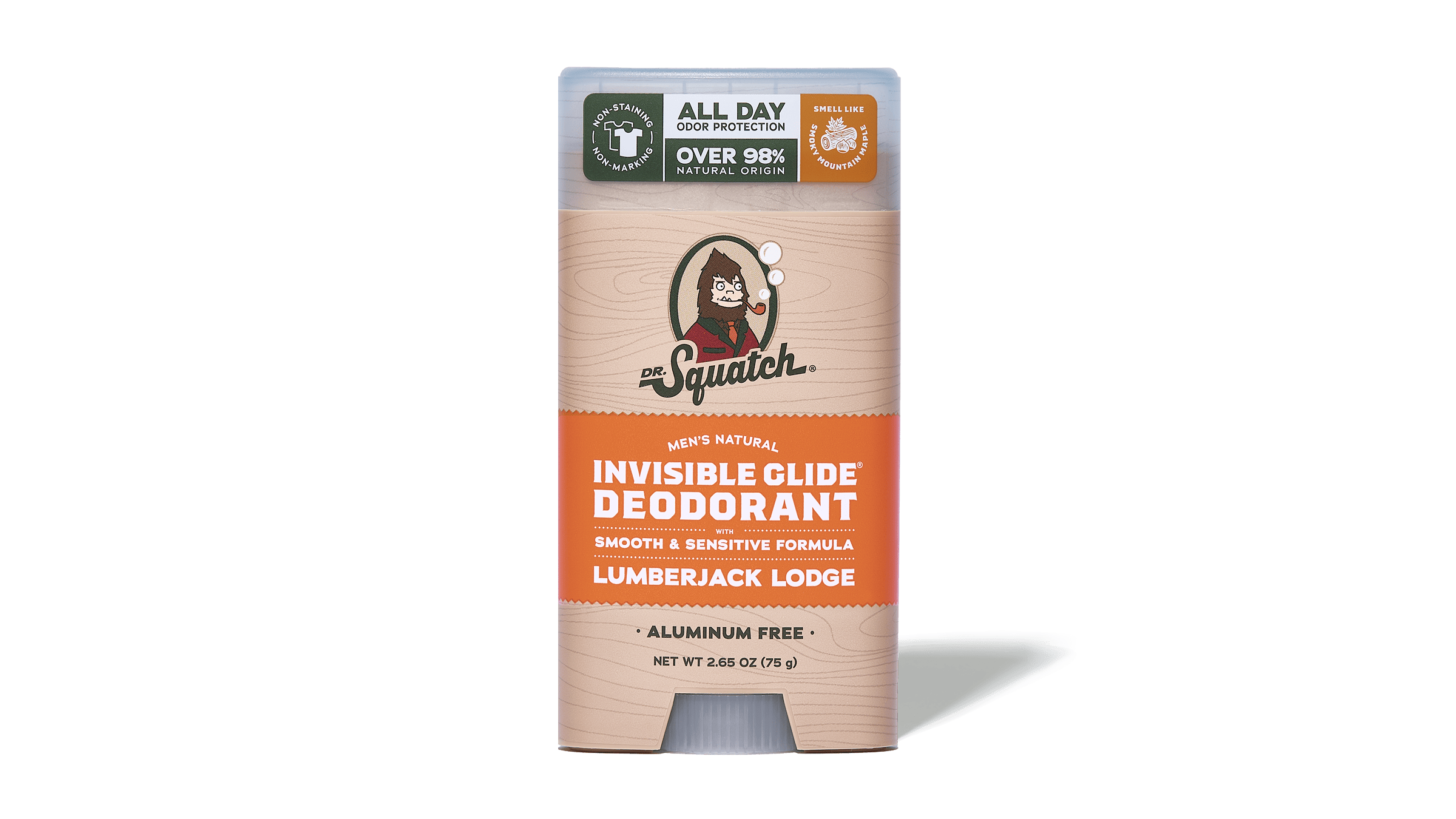 Dr. Squatch Lumberjack Lodge Invisible Glide Deodorant — product photo 1 of 5